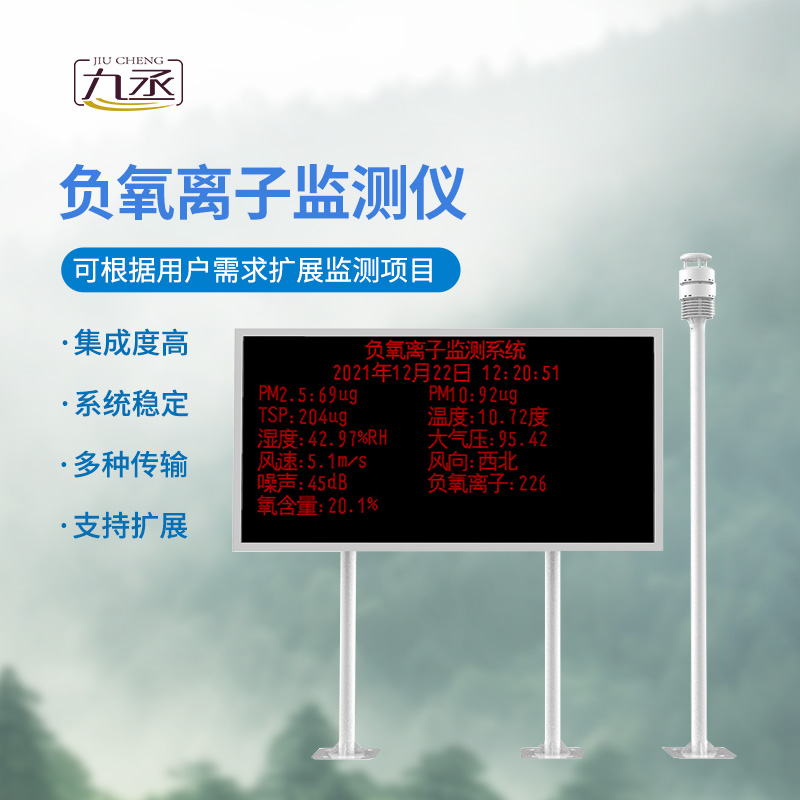 負氧離子監(jiān)測系統(tǒng)