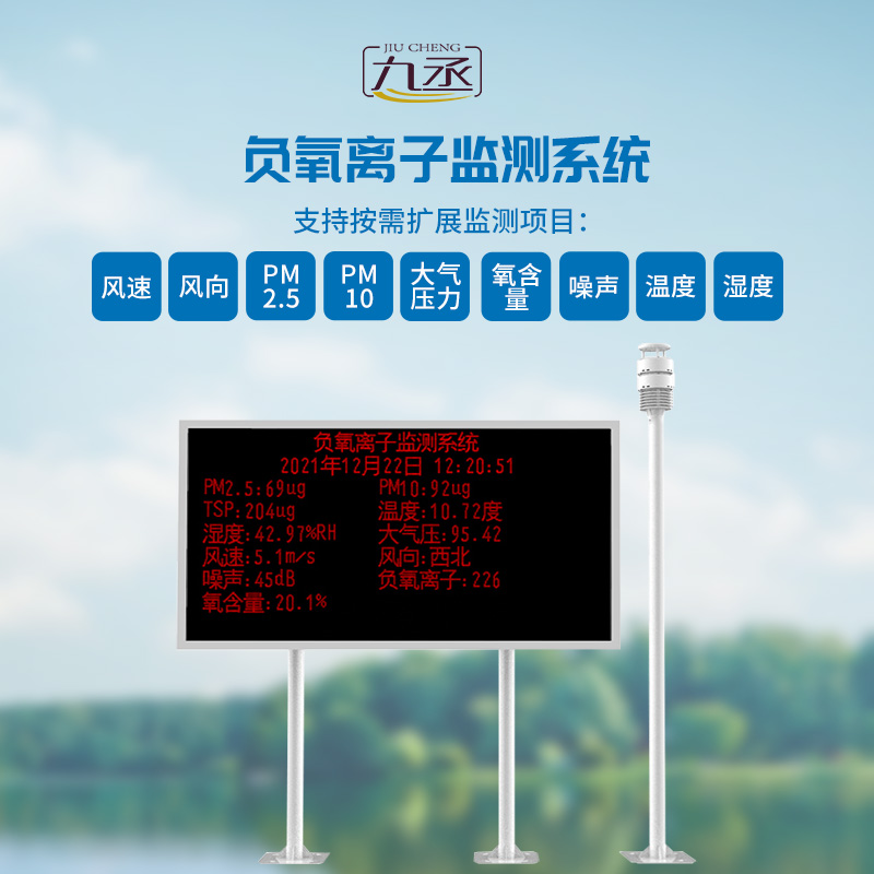 空氣負氧離子監(jiān)測站可以幫助改善景區(qū)環(huán)境質量